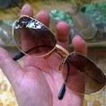 Kính Tiffany T 360 23k Gold Plated Unisex Sunglasses MA 01691 made in Italy