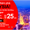 Vé máy bay đi Malaysia giá rẻ