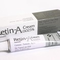 Sản phẩm đặc trị mụn Retine A 0.025% và Benzac 5%
