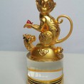 Quà tặng xuân mới Bính Thân khỉ mạ vàng 24k
