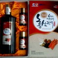 Bộ quà tặng biếu Tết Nước sâm linh chi thuốc bắc chai 2000ml Gift set, Nước lựu Collagen Pomegranate Collagen