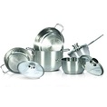 Bộ 5 nồi inox Fivestar nắp kính