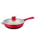 Chảo sâu lòng có vung ELMICH Red Phoenix đáy từ EL7169 28cm