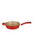 Chảo sâu lòng ELMICH Red Angle tráng sứ đáy từ 26cm