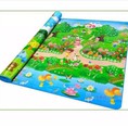 Thảm baby Maboshi 2 mặt cỡ lớn cho bé 180 cm x 200 cm x 0.5cm Thảm baby Maboshi 2 mặt cỡ lớn cho bé 180x 200x0,5