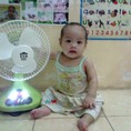 Xả hàng quạt sạc có đèn USS01 chính hãng Kim Huy Hoàng