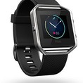 Fitbit Blaze Smart Fitness Watch, Black, Silver, Large