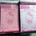 Bán sẵn Hóa đơn bán lẻ hình Hello Kitty cực xinh xắn chỉ 20k/q Bán Hóa đơn bán hàng độc lạ