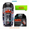 Dao cao rau M5 Magnum, Matrix3, Gillette Fusion pro, gillette Fusion power, Mach3, Mach3 Turbo