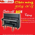 SOVACO PIANO khuyến mãi lớn ngày lễ 30 4. 1 5