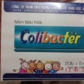 Men sống Colibacter viện Bạch Mai Hà Nội