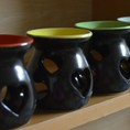 Set lò xông tinh dầu gốm Bát Tràng tinhdautrangan.com