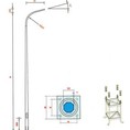 Cột đèn cao áp 8m ,cột đèn đường 8m ,cột thép bát giác 7m,8m mạ kẽm