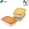 Bộ 3 hộp đựng thức ăn 520ml Richell
