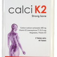 Viên uống bổ sung canxi CalciK2 từ Đan Mạch
