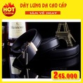 Thắt Lưng Nam Da Bò Cao Cấp Siêu Khuyến Mại Chỉ Từ 245K Giao hàng toàn quốc