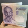 Bán Buôn Ví Hình Tiền 500K, 100USD, 200K Độc Đáo