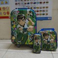 Valy kéo Siêu Nhân Ben 10 Cho bé trai kèm balo, hộp bút giá rẻ 450K