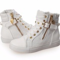 Giày sneaker nữ trắng cá tính