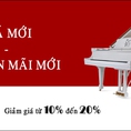 Tháng 7, tháng giảm giá đàn Piano
