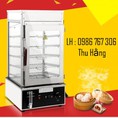 Máy hấp bánh bao chạy điện,tủ hấp nóng bánh bao giá tốt.