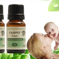 Trị ho, sổ mũi, khò khè, trị vết muỗi đốt cho bé bằng Tinh Dầu Tràm nguyên chất