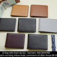 Ví kẹp tiền Kani da bò