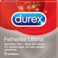 Thiết kế siêu mỏng Dẻo dai với Hộp 3 BCS Durex Fetherlite Ultima