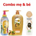 Combo sữa tắm