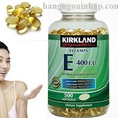 Vitamin E Thiên Nhiên 400 I.U Kirkland Signature 500 Viên Của Mỹ