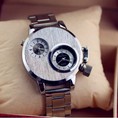 Đồng Hồ kim loại 2 Máy cực lạ