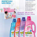 Nước lau sàn Whiz nước tẩy toilet, nhà tắm, bồn cầu Vixol nước giặt, xả vải Hygiene Thái Lan nước xịt kính Whiz