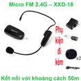 Micro không dây FM XXD 18 BH 6 tháng