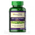 Tinh Chất Mầm Đậu Nành Soy Lecithin Puritan 1325mg Hộp 100 Viên