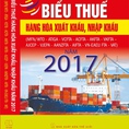 Biểu thuế xuất nhập khẩu 2017