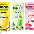 Sữa chuối, sữa dâu, sữa dưa gang hàn quốc cho bé yêu