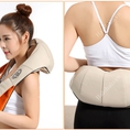 máy massage vai cổ gáy,đai đeo giảm đau vai gáy,gối massage giảm đau hồng ngoại,máy mát xa trên ô tô