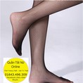 Quần Tất Lưới Mắt Nhỏ màu đen