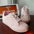 Giày thể thao sneaker hồng đế hồng