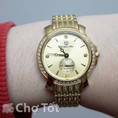 Đồng hồ Olympia Star nữ mạ vàng máy Swiss
