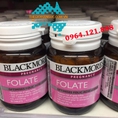 Bổ sung Axit Folate cho bà bầu Blackmores 90 viên