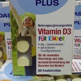 Vitamin D3 thực phẩm chức năng cho bé