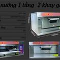 Lò nướng bánh mì 1 tầng 2 khay điện