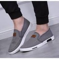 Giày slip on NAM vải thoáng mát Trắng