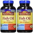 Dầu Cá Nature Made Fish Oil 1200mg, Hộp 200 Viên, Hàng Mỹ