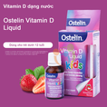 Vitamin d canxi Ostelin chống còi xương cho bé