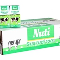 Sữa tươi có đường 100% Nuti 180ml thùng 48 hộp