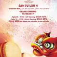 Ưu đãi nhân dịp khai trương SanFuLou Crescent Mall