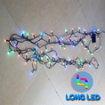 Led dây nháy 5m 7 màu 100 bóng loại tốt