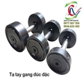 Tạ tay nhựa, tạ tay gang đúc nguyên khối, tạ tay Jordan cao cấp